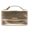 Miu Miu Metallic Leather Top Handle Wallet Bag Secondhand