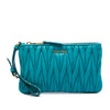 Miu Miu Matelasse Lambskin Leather Clutch Secondhand