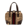 Secondhand Gucci Horsebit Canvas Web Treasure Handbag