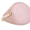 Secondhand Chanel Mini Quilted Calfskin About Pearls Drawstring Bucket Bag