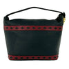 Saint Laurent Leather Diamond Cut Handbag Secondhand