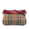 Burberry Haymarket Check Nylon Peyton Crossbody Secondhand