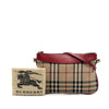Burberry Haymarket Check Nylon Peyton Crossbody Secondhand