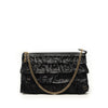 Chanel CC Lambskin Ruffled Clutch On Chain Secondhand