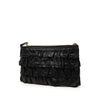 Chanel CC Lambskin Ruffled Clutch On Chain Secondhand