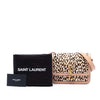 Saint Laurent Small Calf Hair Leopard Print Solferino Satchel In Box Secondhand