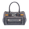 Dior Diorissimo Trotter Denim Flight Handle Bag Secondhand