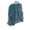 Chanel CC Quilted Patent Backpack Secondhand