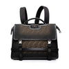 Fendi Medium Zucca Canvas Peekaboo ISeeU Convertible Backpack Secondhand