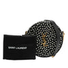 Saint Laurent Chevron Calfskin Polka Dot Round Vinyle Camera Bag Secondhand