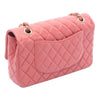 Chanel Medium Classic Lambskin Valentines Heart Charms Single Flap Secondhand