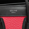 Secondhand Celine Nano Tricolor Nubuck and Calfskin Luggage Tote