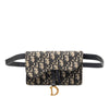 Secondhand Dior Oblique Canvas Saddle Belt Bag