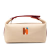Secondhand Hermès Small Toile Bride A Brac H Pavillon Case