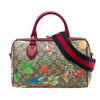 Gucci Small GG Supreme Tian Boston Bag Secondhand