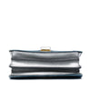 Miu Miu Denim Metallic Goatskin Madras Flap Crossbody Secondhand