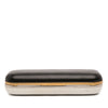 Alexander McQueen Bicolor Leather Twin Long Skull Clutch Secondhand