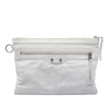 Balenciaga Lambskin Motocross Classic Clip M Clutch Secondhand