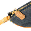 Secondhand Dior Mini Denim Saddle Pochette