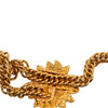 Chanel CC Gold Plated Double Lion Sunburst Chain Link Belt Secondhand
