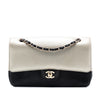 Chanel Medium Classic Bicolor Caviar Double Flap Secondhand