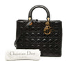 Dior Large Lambskin Cannage Lady Dior Secondhand