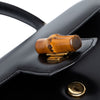 Gucci Smooth Calfskin Bamboo Top Handle Bag Secondhand