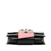 Secondhand Prada City Calf Crystal Embellished Ribbon Bag