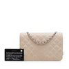 Chanel CC Quilted Lambskin Diamond Wallet On Chain Secondhand