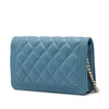 Chanel Quilted Lambskin Boy Wallet On Chain Secondhand