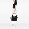 Secondhand Burberry Tonal Check Nylon Shoulder Bag