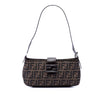 Fendi Zucca Canvas Shoulder Bag Secondhand