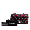 Secondhand Chanel Medium Classic Tweed Sequins Double Flap