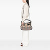 Secondhand Burberry Medium Haymarket Check Coated Canvas Willenmore Hobo