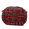 Secondhand Chanel Tweed and Lambskin Coco Midnight Camera Bag