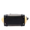 Celine Micro Tricolor Leather Luggage Tote Secondhand