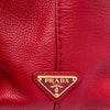 Prada Vitello Daino Canapa Logo Open Convertible Tote Secondhand