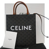 Secondhand Celine Small Triomphe Coated Canvas Vertical Cabas Tote