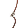 Secondhand Hermès Palladium Plated Horse Head Pendant Necklace