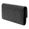 Secondhand Gucci Guccissima Signature Crystal Cat Continental Wallet