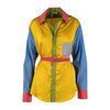 Secondhand Rubino Gaeta Colorblock Cross Shirt - '20s