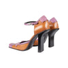 Secondhand Prada Fringe Square Toe Pump Heels - '00s