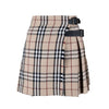 Secondhand Burberry Pleated Mini Skirt - '10s