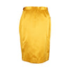 Secondhand Yves Saint Laurent Satin Pencil Skirt - '80s