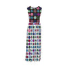 Secondhand Jeanne Lanvin Vintage Optical Pattern Dress - '70s