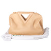 Secondhand Bottega Veneta The Point Medium Almond Leather Shoulder Bag - '20s