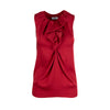 Secondhand Moschino Ruffle Neck Top - '00s