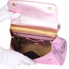 Secondhand Dolce & Gabbana Small Miss Sicily Metallic Pink Python Top-Handle Bag