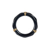 Secondhand Bracelet with Golden Metal Details - '00s
