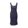 Secondhand Emporio Armani Scallop Patterned Dress - '10s